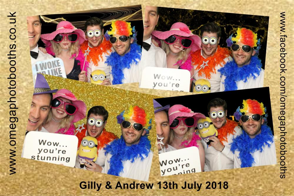 Gilly & Andrew's Wedding | View more photos from the event at gallery.omegaphotobooths.co.uk/u/Omega-Photobooths/Gilly-Andrews-Wedding
